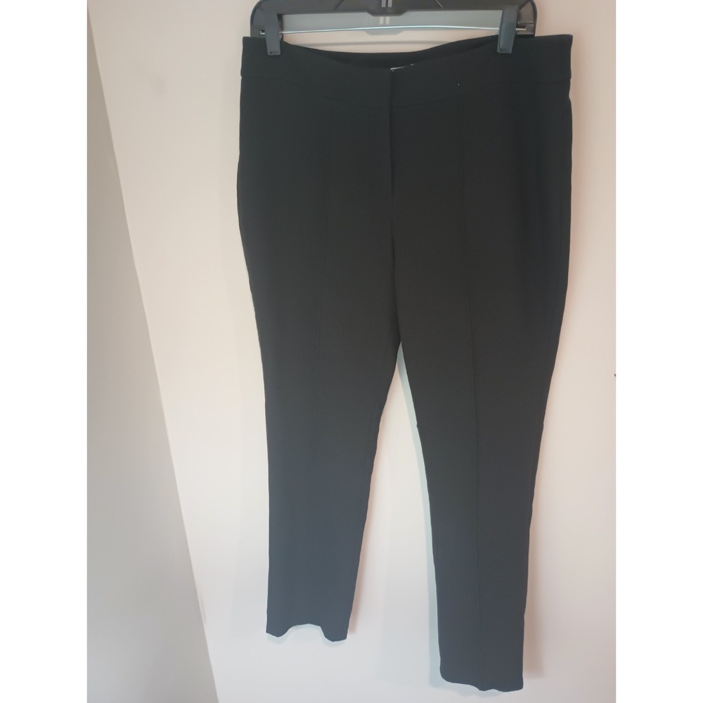 ANN TAYLOR LOFT Women's Black Stretch Pants Size 10 Ann